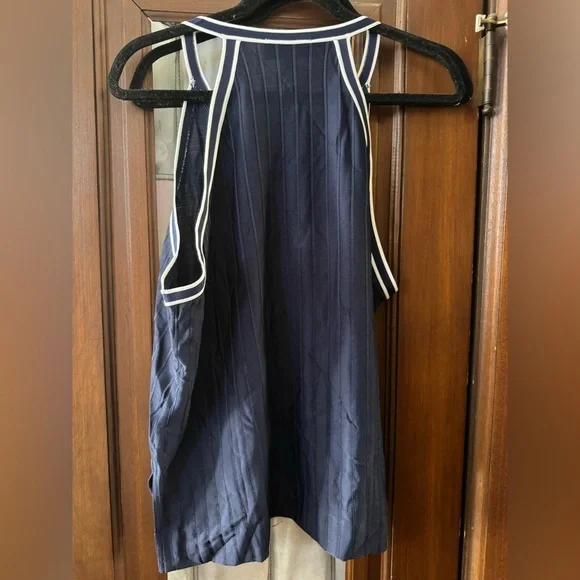 GSTQ fadeaway top in midnight blue size XL - Picture 2 of 6